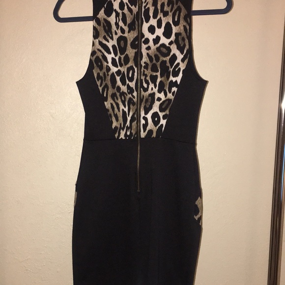 Cheetah print mini dress - Picture 2 of 2